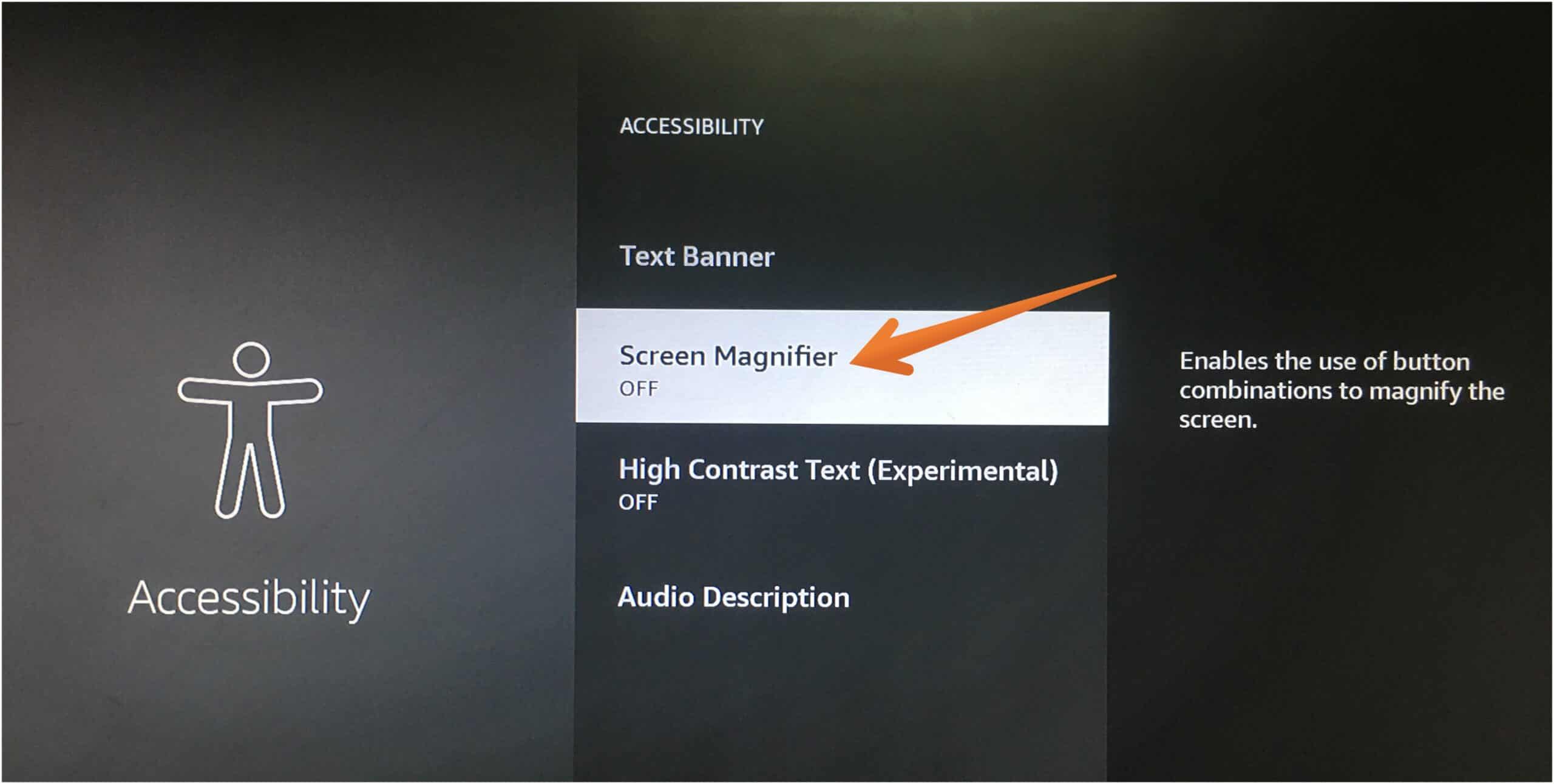 Turn Off Screen Magnifier