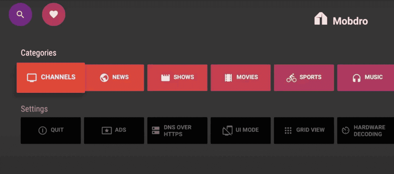 use Mobdro App on FireStick